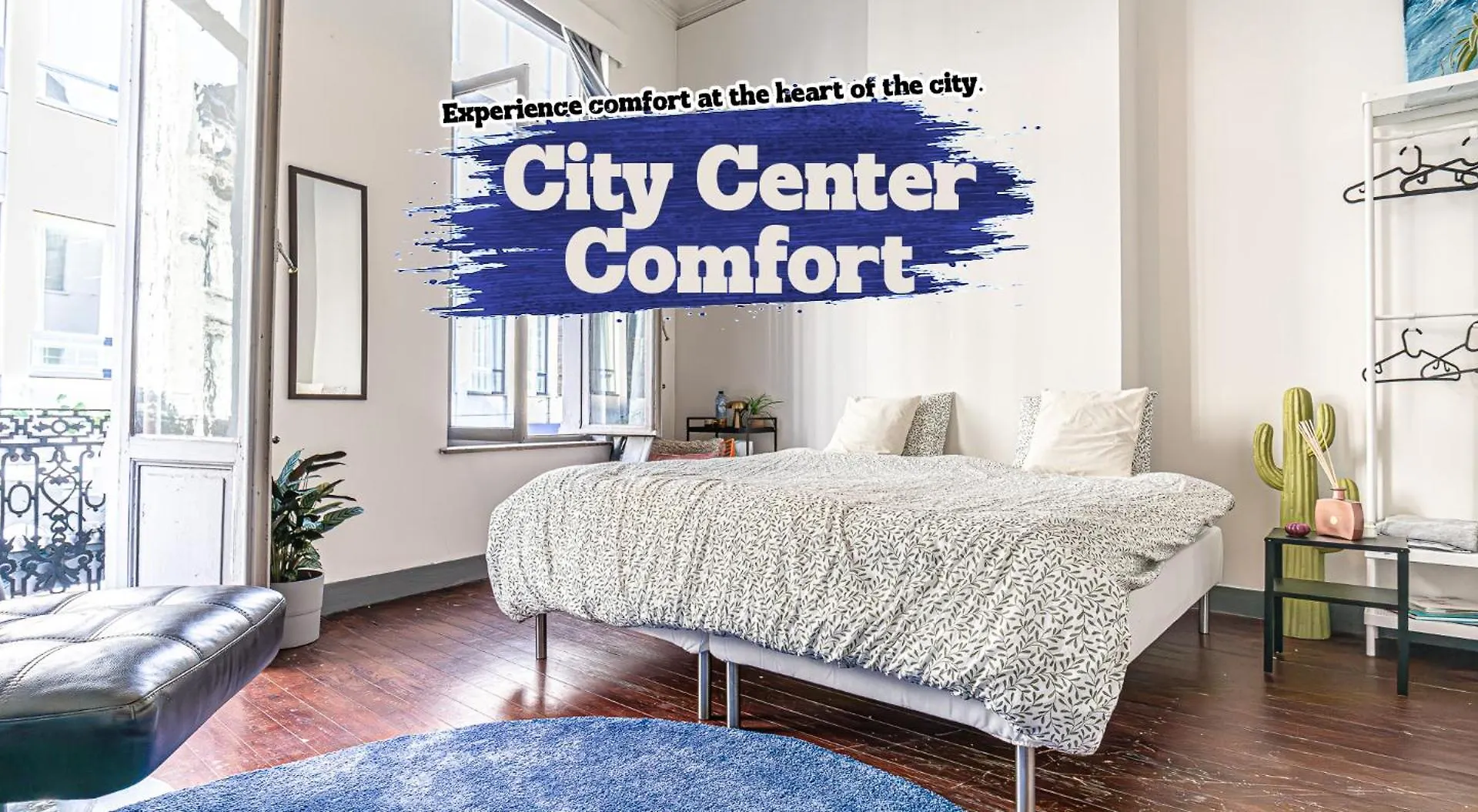 Lovely Rooms With View At Vibrant Ghent, Breezy Balcony Belgium
