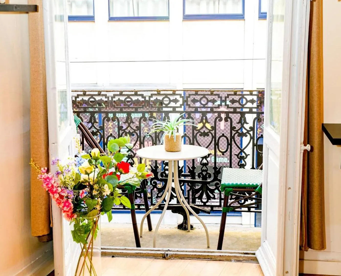 Lovely Rooms With View At Vibrant Ghent, Breezy Balcony